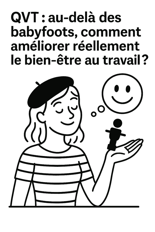 Illustration article sur la qualité de vie au travail