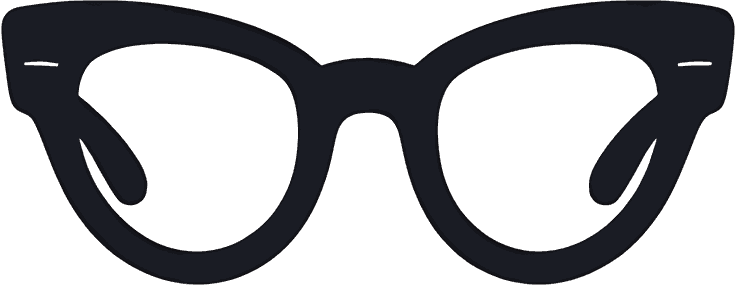Le béret et les lunettes papillon de Ginette