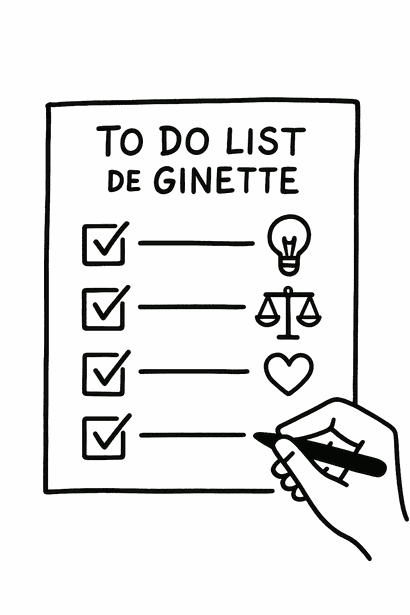 La to-do list de Ginette