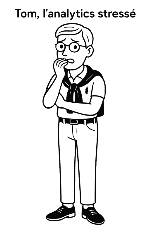 Tom, l'analyste stressé